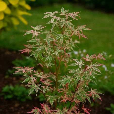 Érable du Japon 'Butterfly' (Acer palmatum 'Butterfly')