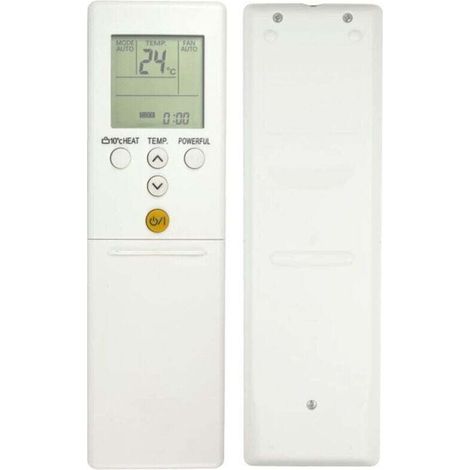 AR-REB1E Télécommande de rechange pour climatiseur Fujitsu AR-REY1U, Non original (1/2)