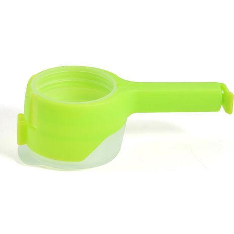 Grünes 5-teiliges Küchen- und Haushaltswerkzeug-Verschluss-Siegelplastik (1/5)