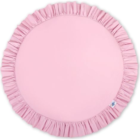 Krabbeldecke mit Rüschen - rosa (1/5)