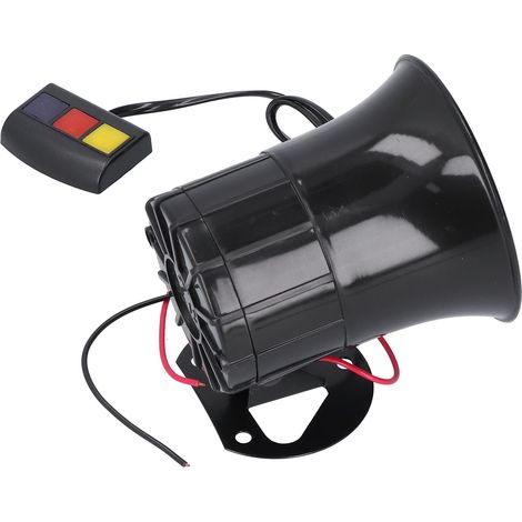 12V 30W 105dB 3-Ton-Notfallhupe für Auto, Motorrad, Roller (1/5)