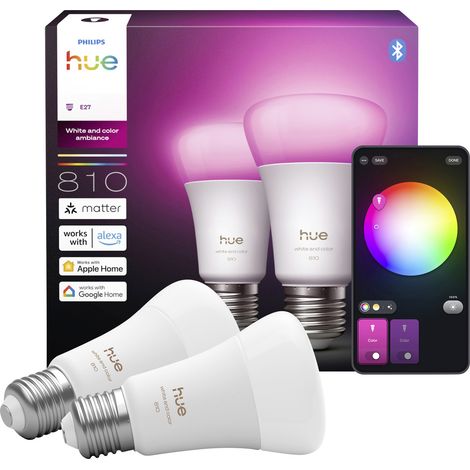 Philips LED-Leuchtmittel 929003853405 EEK: D (A - G) Hue White & Col. Amb. E27 (1/5)