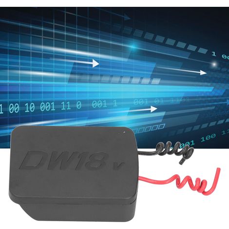 Adaptateur de sortie pour câble de connexion DIY pour batterie lithium-ion DW DCB série 14,4 V/18 V/20 V (1/5)