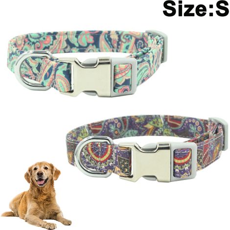 Collier de sécurité pour chat (lot de 2) - Motif tribal - Collier de sécurité réglable pour chaton - Confortable et doux (1/4)