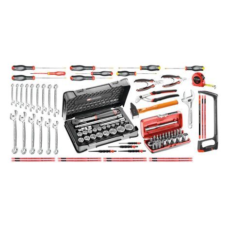 Facom – Coffret multi-outils 96 pièces – Outils de maintenance industrielle – Malette de rangement – Pour travaux exigeants