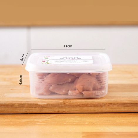 Boîte De Rangement Réfrigérateur - Boîte De Conservation Aliments - Transparente - Avec Séparateur - 1 Pièce (1/3)