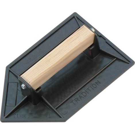 TALOCHE PS 20x13CM SPITZE SCHWARZ TALIAPLAST - 300408