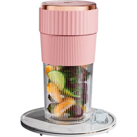 Blender portable puissant rose grande capacité broyage glace fru… (1/5)