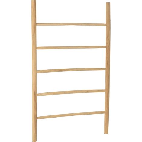 Échelle décorative en teck naturel - naturel (1/4)