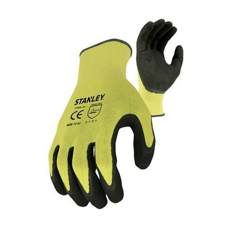 TEC HIT 626505- Gants de protection antidérapants -Taille 10- coloris jaune fluo- (1/2)