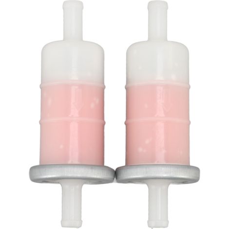 2 Filtres à carburant universels 9,5 mm, 10 mm, 3/8 po pour moto, élément filtrant compatible CBR600 VT600 (1/5)