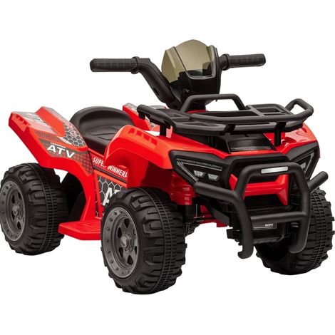 Elektrisches Kinder-Quad 6V mit Vorwärtsfunktion und Musik, Rot (1/5)