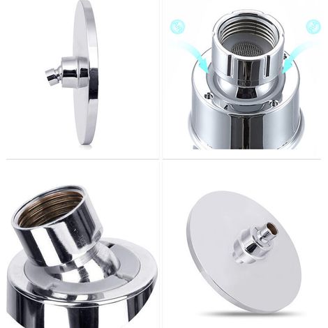 Buse supérieure de douche Buse supérieure de galvanoplastie ronde (1/3)