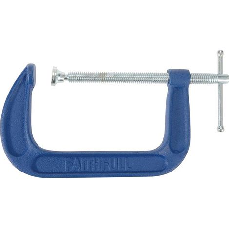 Faithfull Medium-Duty G Clamp 150mm (6in)