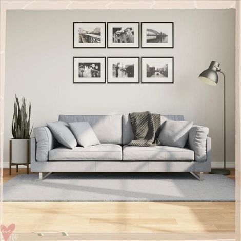 Tapis - VINGVO - HUARTE 375074 - 100x200 cm - poils courts doux - lavable 30°C - envers antidérapant (1/5)