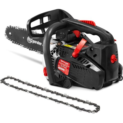 Kettensäge mit 25cc, Führung 25cm, 2-Takt, inklusive 2 Ketten - Elem Garden