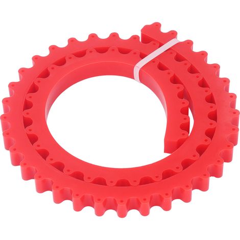Gabarit de profilage flexible à engrenages pour le travail du bois, bande de 200 cm de long (1/5)