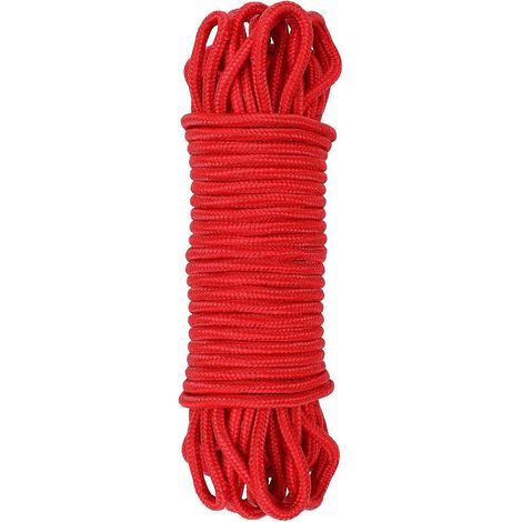 Filiyano-Corde multifonctionnelle en nylon de 30 m, 6 mm, idéale pour suspendre, tirer et nouer, pour le camping, les activités de plein air et le (1/5)