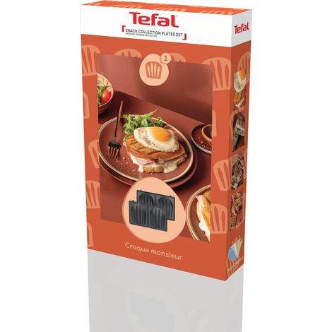 Plaques Snack Collection pour appareil croque monsieur - 2 pièces (1/4)