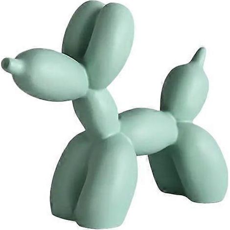 Figurine de chien en résine, chiot nordique, ornement de bureau, mini sculpture de chiot de couleur unie pour salon, bureau ou chambre à coucher (1/5)