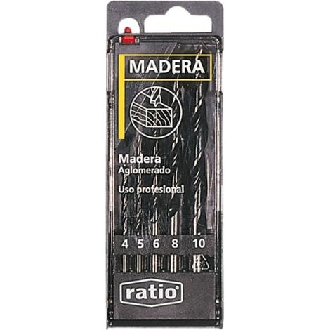 BROCAS P/MADERA JGO.5 RATIO - EHLIS
