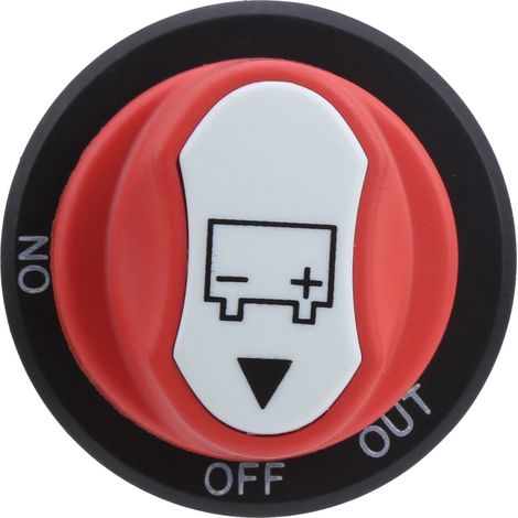 Interrupteur de protection et d'isolation de batterie automobile 100 A DC32 V pour une utilisation dans les voitures, les camping-cars, les camions et les bateaux. (1/5)