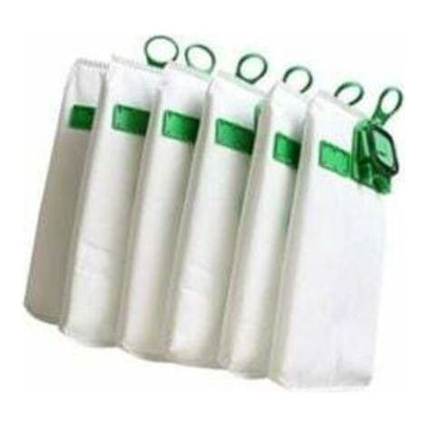 Lot de 6 VK140 sacs d’aspirateur haute efficacité pour aspirateur Vorwerk  VK150 FP140 kobold (1/5)