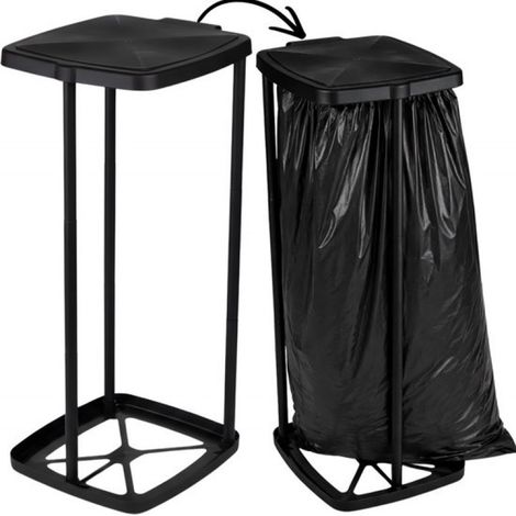 Support pour sacs poubelle de camping - Support pour sacs poubelle - Support pour sacs à déchets - Support pliable pour sacs poubelle - Support pliable pour sacs poubelle - Support pour sacs poubelle (1/5)