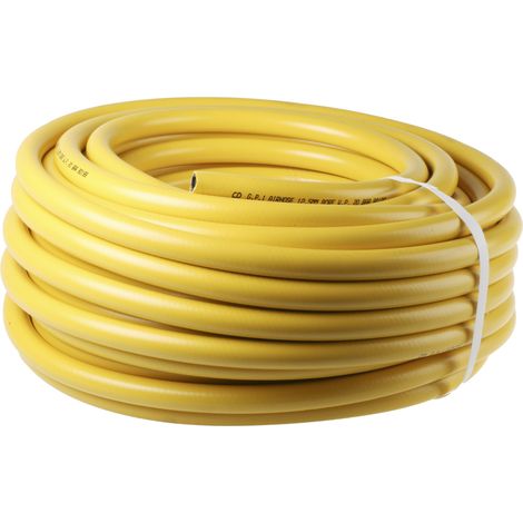 Tuyau à air RS PRO, 22mm x 12.5mm x 30m Noir, Jaune en Mélange Nitrile PVC ( Prix pour 1 ) (1/2)