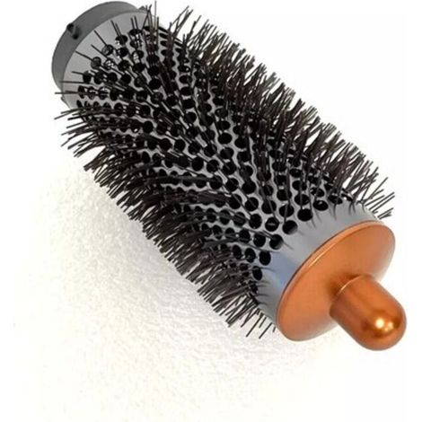 Brosse ronde volumisante pour styler Dyson Airwrap. couleur or