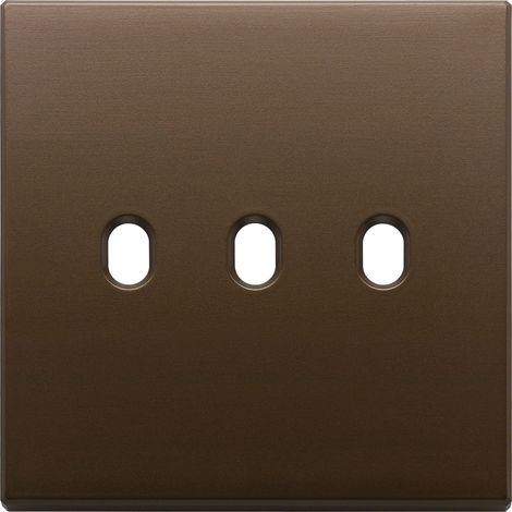 VIMAR - 22675.3.12 Placca 3Mx3 BS Vintage bronzo scuro sp.