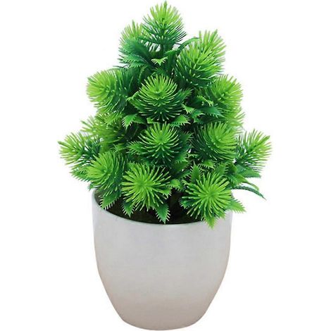 Yousheng Décoration d'intérieur 1 plante artificielle miniaturevert (1/5)