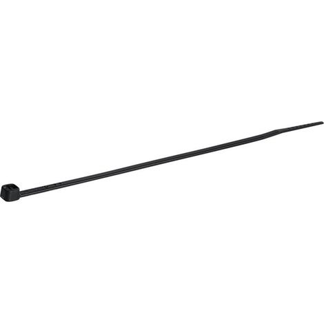 Brida para cables L.290mm An.3.6mm PA negro Resistente a los rayos UV 100p./bolsa PROMAT