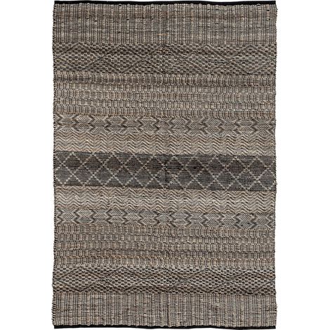 Tapis kelia - Noir, Blanc (1/5)