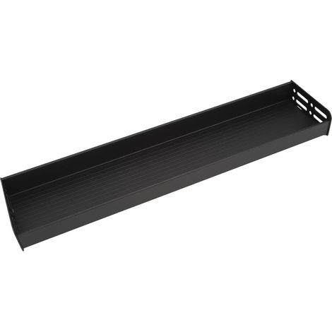 Wall-Mounted Kitchen Rack, Removable Storage Shelf in (BLACK) (1/5)