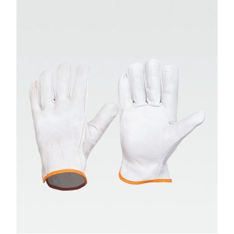 Guante de protección contra riesgos mecánicos WORKTEAM G0601 (pack de 12 pares) 9 Blanco