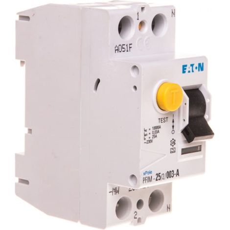Disyuntor diferencial 2P 25A 003A tipo A PFIM252003AMW 235424
