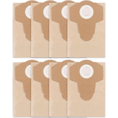 Lot de 8 sacs d'aspirateur 20 L pour Einhell TC-VC 1820 s aspirateur (1/5)