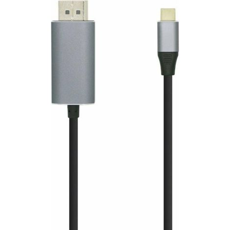 Aisens - cavo convertitore da usb-c a displayport nero, 1,8m (1/3)