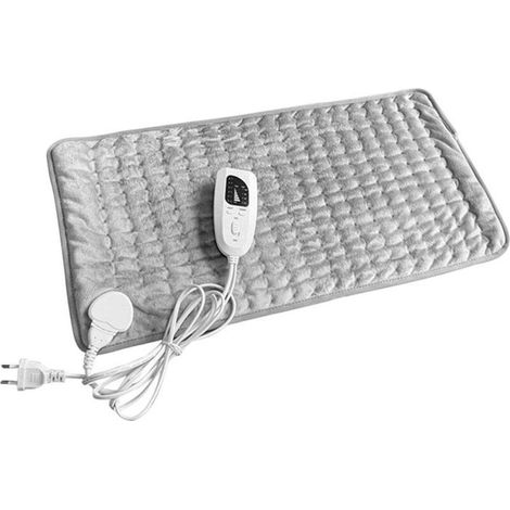 Petite couverture chauffante, coussin chauffant avec 6 températures réglables et indicateur LED avec protection contre (1/4)