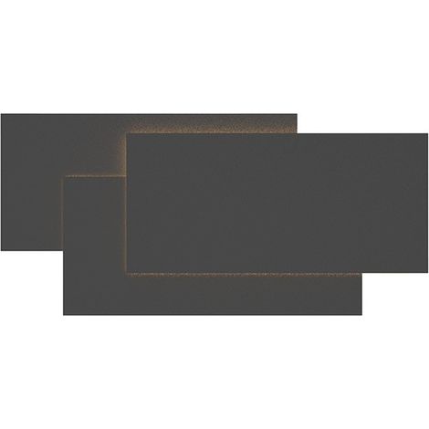 Aplique  de pared de LED 12W  de MANTRA en negro modelo TAHITI XL (1/5)
