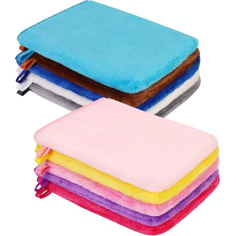 PHOGARY 10 Mikrofaser Waschhandschuhe 21x15cm in 10 Farben (1/5)