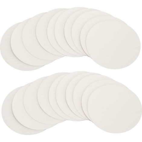 20 Pièces Patch de Réparation TPU Rond Transparent, Adhésif Fort Étanche pour Tentes, Matelas Gonflables et Bateaux Pneumatiques (1/5)