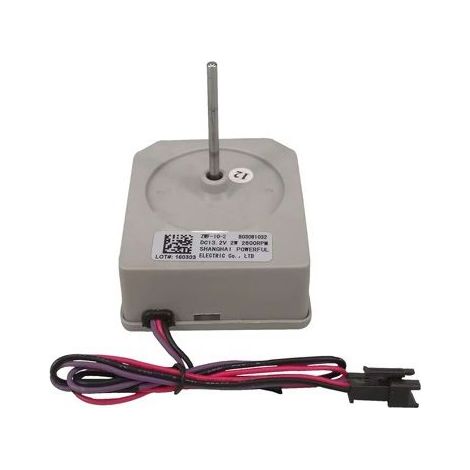 Convient au moteur de refroidissement du ventilateur de réfrigérateur à deux portes Ronshen ZWF-10-2 B03081038 (ventilateur CC). (1/2)