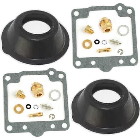 Kit de reparación de carburador de motor de motocicleta adecuado para Yamaha XS400 XS400E 1978-1979 XS 400 diafragma de émbolo (（）
