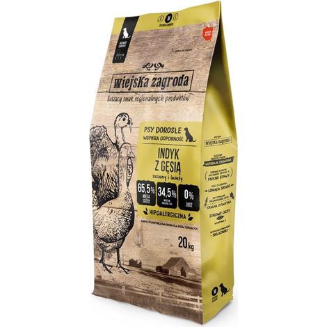 Pavo de granja con ganso 20 kg (1/2)