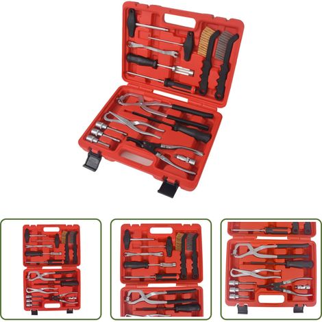 vidaXL Kit frein - Ensemble d'outils d'assemblage et d'entretien des freins 15 pcs (1/5)