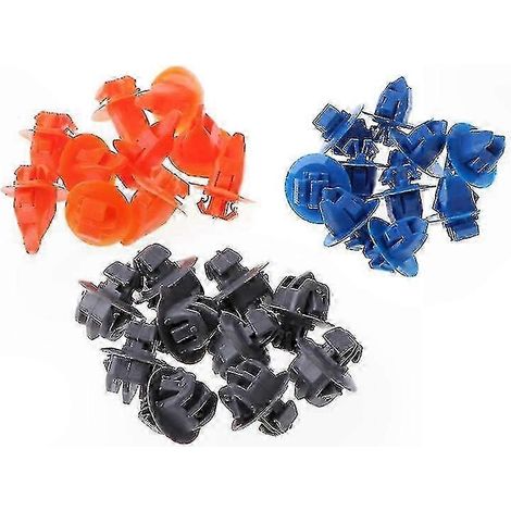 Kit de clips de réparation pour moulures de porte Prado 120 avec rondelles anti-vibrations (1/5)