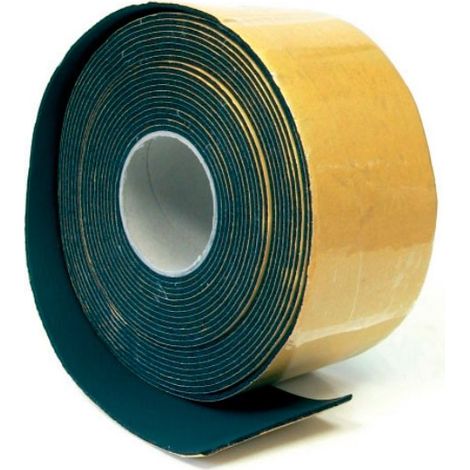 Rollo cinta Isocell autoadhesiva negra 10 mts 100x3 mm Climatización