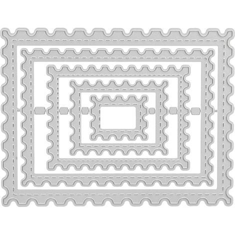 Schneiderahmen aus Kohlenstoffstahl für DIY-Scrapbooking – Dekorative Stempelform (1/5)